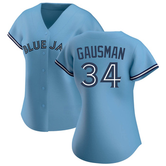 Women's Kevin Gausman Toronto Blue Authentic Baseball Jersey (Unsigned No Brands/Logos)